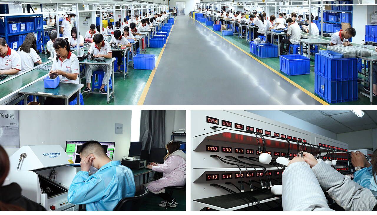 KINGSTAR FIT factory assembly line and quality testing stations