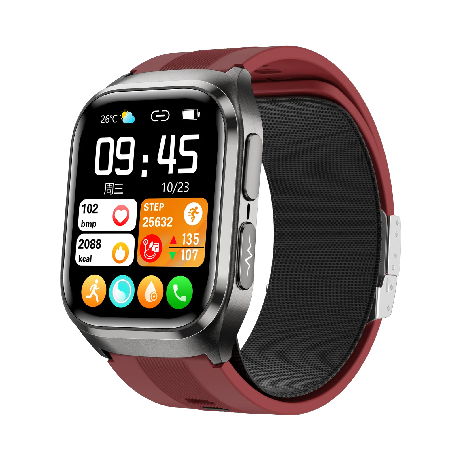 KS9367 smart watch side view